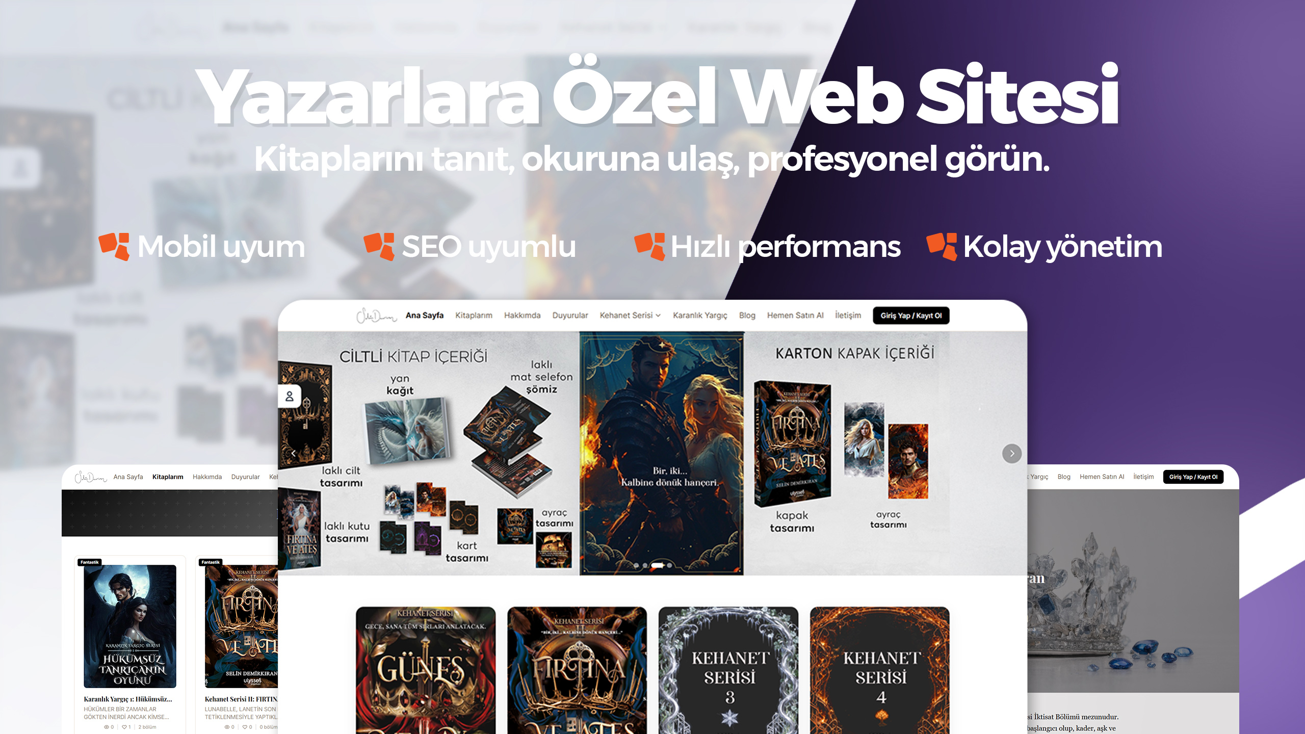 Yazar Web Tema